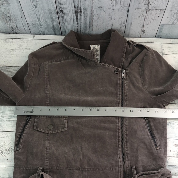 Sadie & Sage Corduroy Moto Jacket NWT Small - Picture 6 of 8